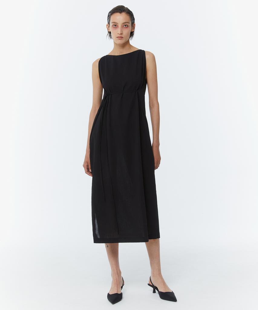 KIMDOH Linen Dress Black