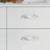 Zinc Alloy Cabinet Door Handles European Style Wardrobe Door Handles  For Wardrobe Installation