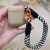 Силиконовый чехол для Apple AirPods 4 1 2 Pro 3-го поколения с ремешком-шнурком Милый Конфетный Мягкий Защитный Чехол для Наушников