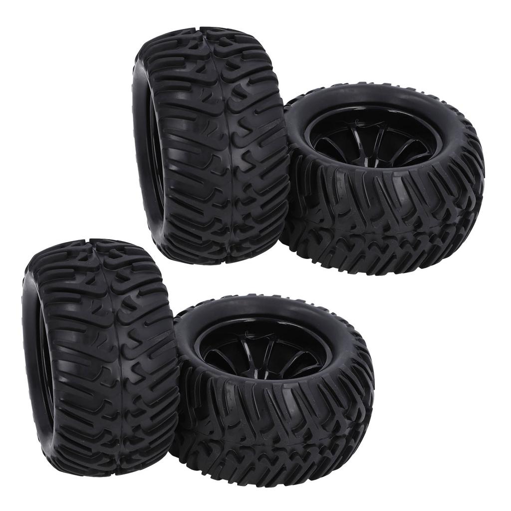 4 шт. 12 мм шестигранные колеса и шины для RC грузовика 1/10 для осевого для для Redcat для Hpi Y Shape Texture RC