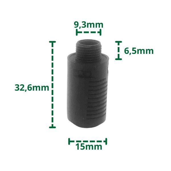 Tłumik plastikowy g1/8