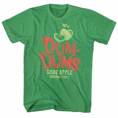 Dum Dums Кислое яблоко Келли Хизер Взрослая футболка