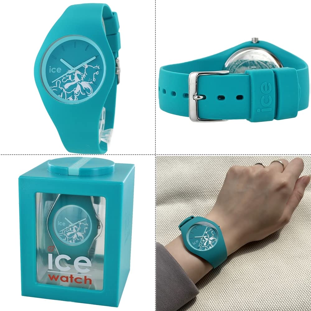Коробка для хранения парных часов Ice Watch Disney Collaboration, унисекс, силиконовые, 40 мм, средние наручные часы [Ice Watch] мужские, женские [Товар] (№5 Синий/Зеленый)