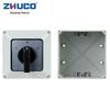 Zhuochao SZW26-160/D202.2BF Universal Changeover Switch: 2 Sections, 3 Gears, Protective Box