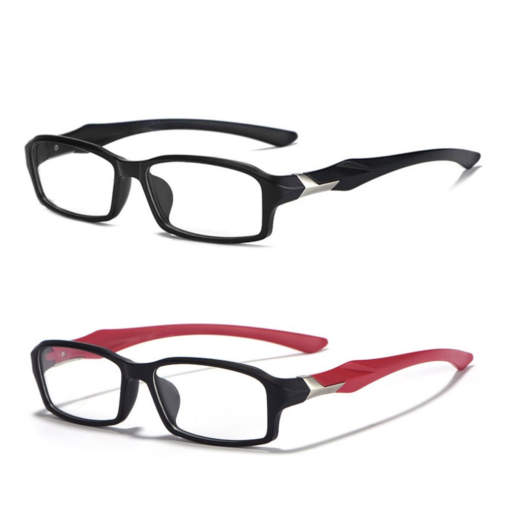 Square Shape Reading Glasses Anti-Blue Light Plain Glasses Stylish Sport Glasses Computer Work