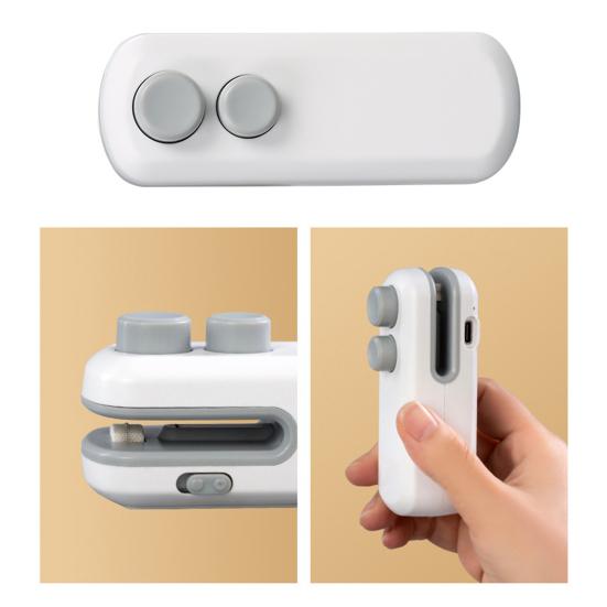 Упаковщик пакетов, мини-путевой портативный перезаряжаемый упаковщик, портативный вакуумный упаковщик пищевых продуктов, машина для запечатывания пакетов для закусок