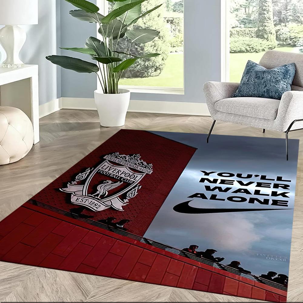 Liverpool Football Club Carpet Design For Bedrooms Hallway Balcony Study Room Antislip Rug Decorate Offices Perfect Gift For Friends Family
