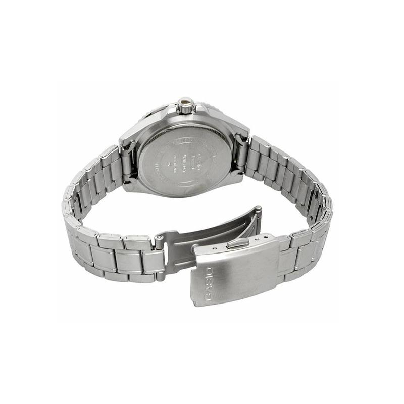 Casio Серия MDV-10D 50 метров водонепроницаемые повседневные кварцевые часы с ремешком из нержавеющей стали японские и корейские часы женские часы черный циферблат MDV-10D-1A1V