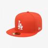 New Era Mlb La Dodgers Приталенная кепка Оранжевая 15131703