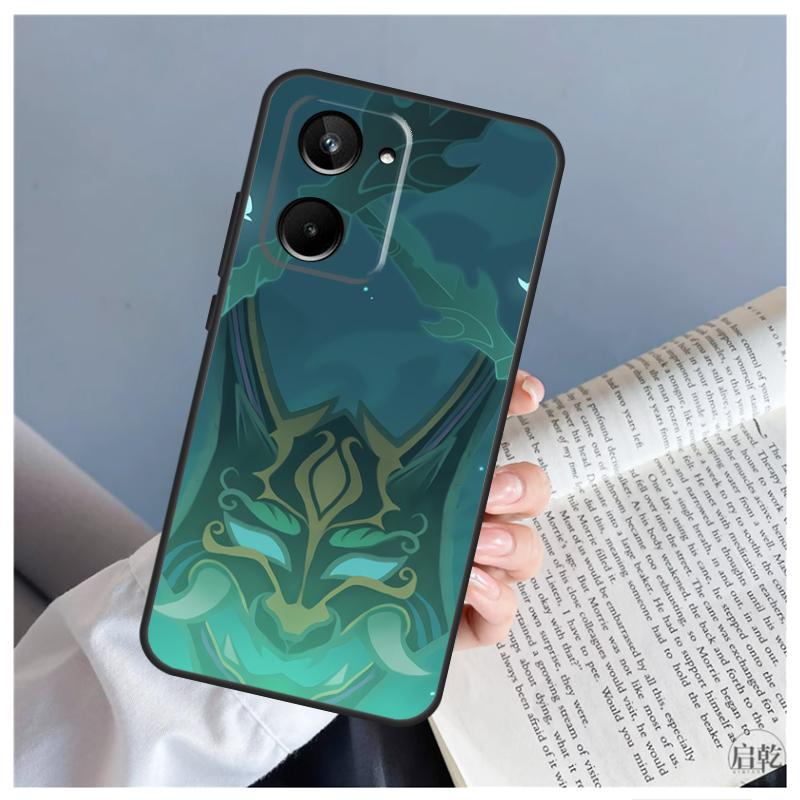 Genshin Impact Game Case For Realme C51 C55 C53 C35 C33 C30 C67 C21Y C25s C15 9 10 11 12 Pro Plus GT Neo 5 Cover