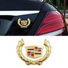 Metal for Cadillac Escalade ATS BLS CTS CT4 CT5 CT6 EXT STS SLS SLR SRX XLR Car Sticker Window Side Emblem Rear Trunk Badge ptwrl77