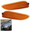 Pair Front Side Marker Light Turn Signal Lamp For CLK 320 350 500 03-09