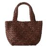 СУМКА от Imai Bag Плетеная сумка-корзина из натуральной кожи с сетчатым узором из кожи пони, плетёная сумка-тоут из натуральной кожи [IMAI 1977] Сумка, Сумка, Женская (33549CHO)