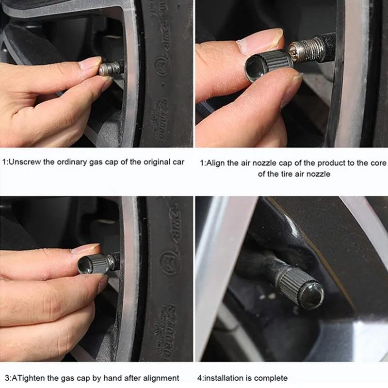 Колпачки для автомобильных вентилей шин 100 шт. Колпачки для вентилей шин мотоцикла велосипеда Пластиковый пылезащитный чехол для штока шины Колпачки для вентилей шин Аксессуары для автомобиля