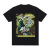 Аниме JoJo's Bizarre Adventure Хиросе Коичи Футболки с Графическим Принтом Унисекс Повседневные Хлопковые С Короткими Рукавами Большого Размера Футболка Уличная Одежда