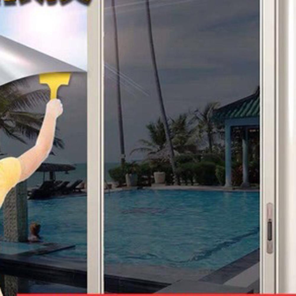 Blackout Static Cling Casement Film For Privacy Protector Block Sun UV Parts New