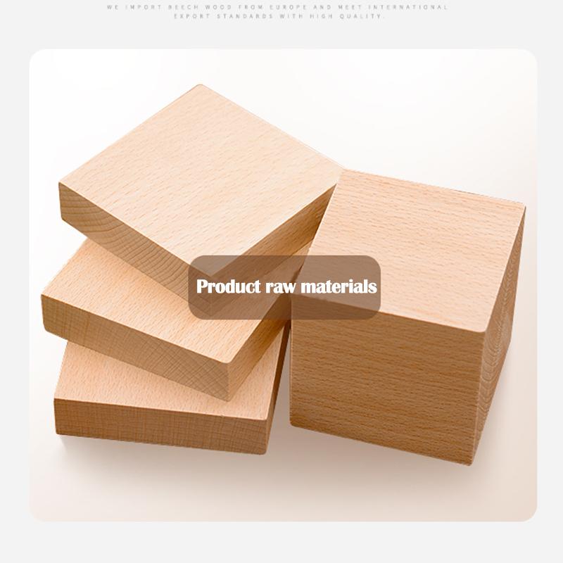 Детский пазл для возраста 1-3 года: Развивающая деревянная игрушка для раннего обучения с 9 деталями и шестисторонними картинками