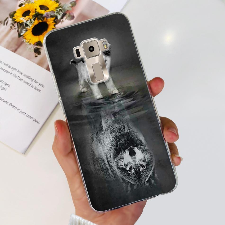 For Asus ZenFone 3 ZE520KL ZA520KL Case Cover Printed Soft Silicone TPU Phone Cases For Asus ZenFone3 5.2“ Z017D Z017DA Z017DB”