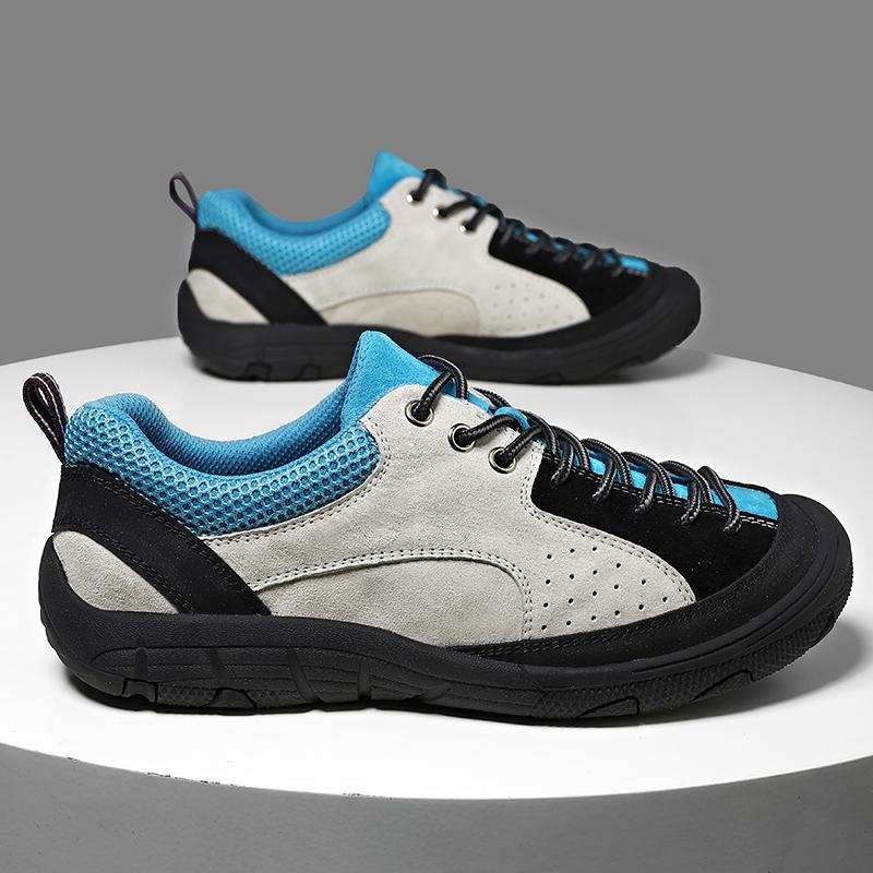Men's Genuine Leather Outdoor Casual Shoes Sneakers