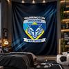 Wall Hanging Tapestry Warrington Wolves Print Cloth for Living Room Bedroom Home Decor