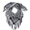 Lightweight Adult Lattice Pattern Shemagh Scarf Multi Purpose Headscarf Adjustable Religious Scarf Outdoor Headwrap