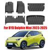 Floor Mats For BYD Dolphin Mini Seagulls EV 2024 2025 Trunk Mats Waterproof Non-slip Carpet Back Seat Protector Boot Liner Tray