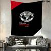 Manchester Unitedaa Wall Tapestry Aesthetic Wall Hanging Printed Fabric Blanket Decorative Tapestries for Bedroom Living Room Home Decor