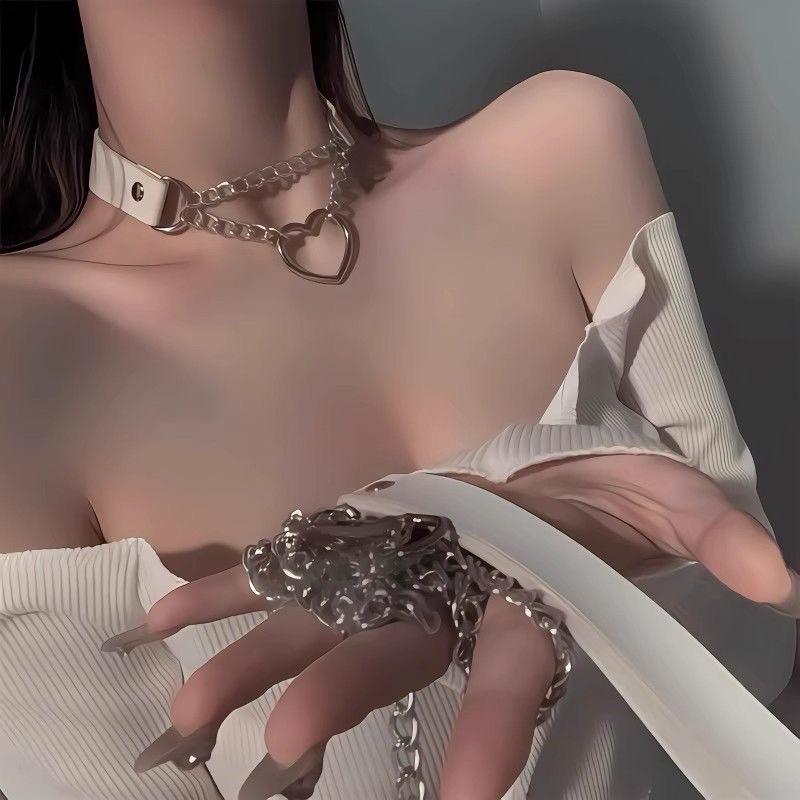 2024 Черный ошейник-чокер Love Collar для пар