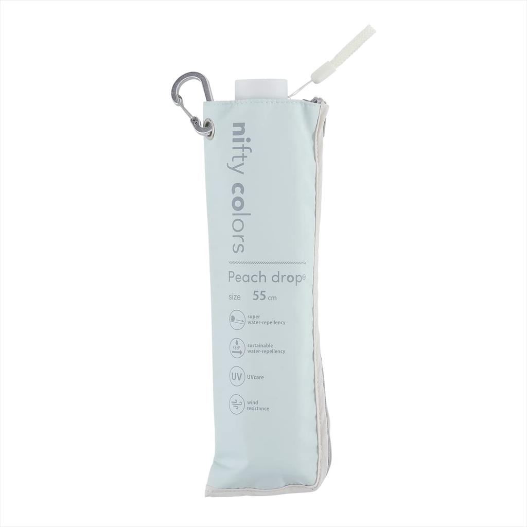 Стильный складной зонт персиковый каплевидный ветроустойчивый мини 55 1660гр