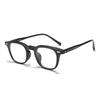 New High Quality Men'S And Women'S Anti Blue Light Photochromic Glasses Literary Retro Small Square Frame Glasses Frame