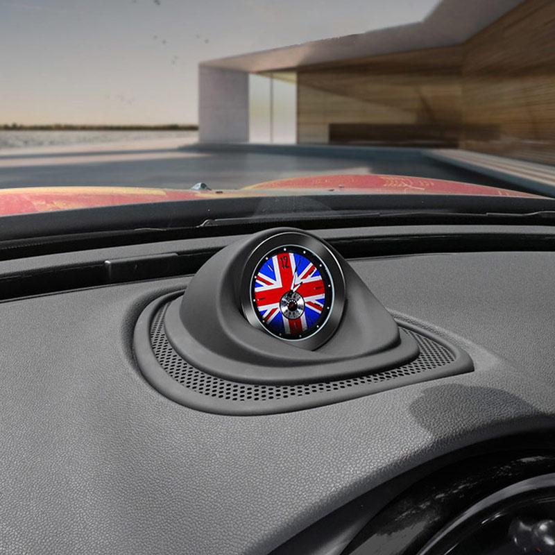 BLG1 Car Clock Ornament For Mini Cooper One S F54 F55 F56 F57 For JCW Dashboard Interior Watch Cover Auto Accessories Decoration