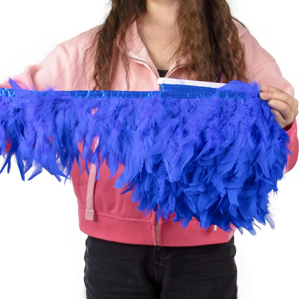 Разноцветная натуральная отделка из перьев индейки, лента из перьев марабу, украшение для свадебного платья, юбки, шитье, рукоделие 10-15 см