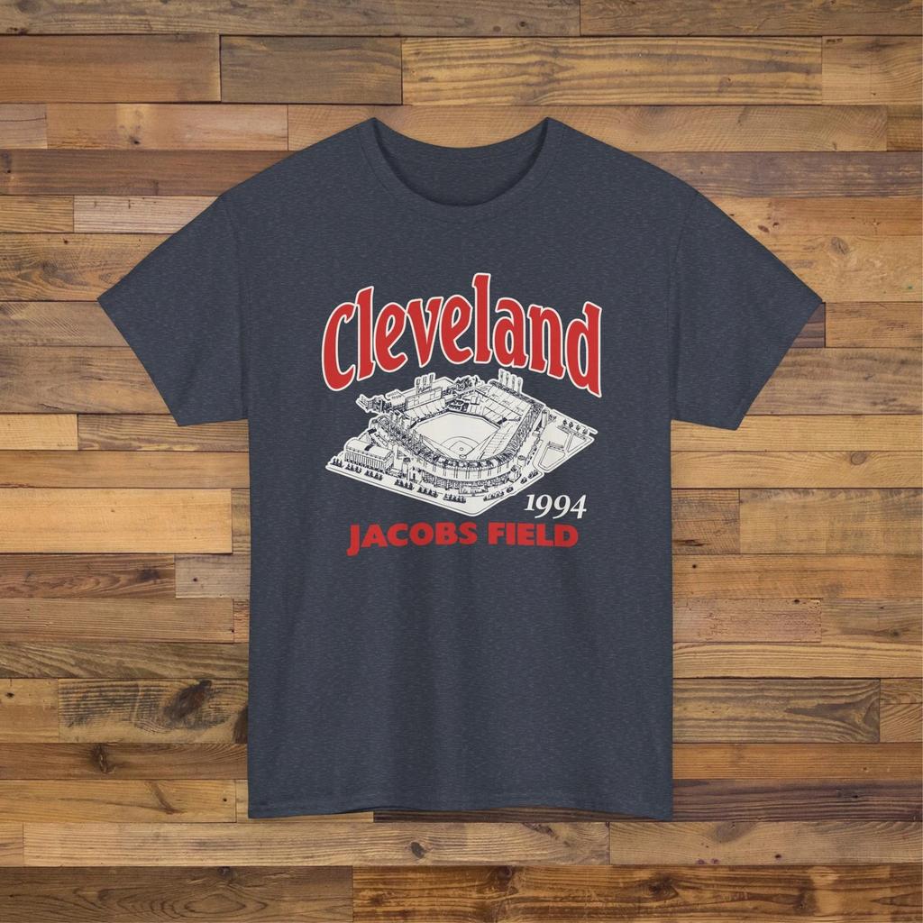 Jacobs Field 1994 Ballpark T shirt - Cleveland Guardians Baseball