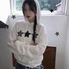 The Pink Loose Fit Star Patch Hoodie