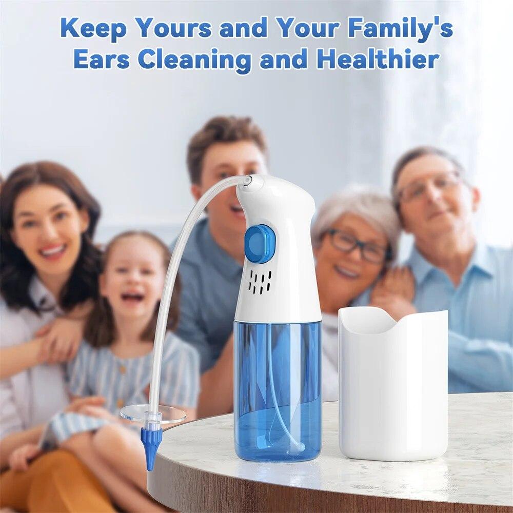 Удаление ушной серы Ручной очиститель ушей Водный очиститель Комплект для удаления ушной серы Система промывания ушей Набор для чистки ушей Здоровый уход