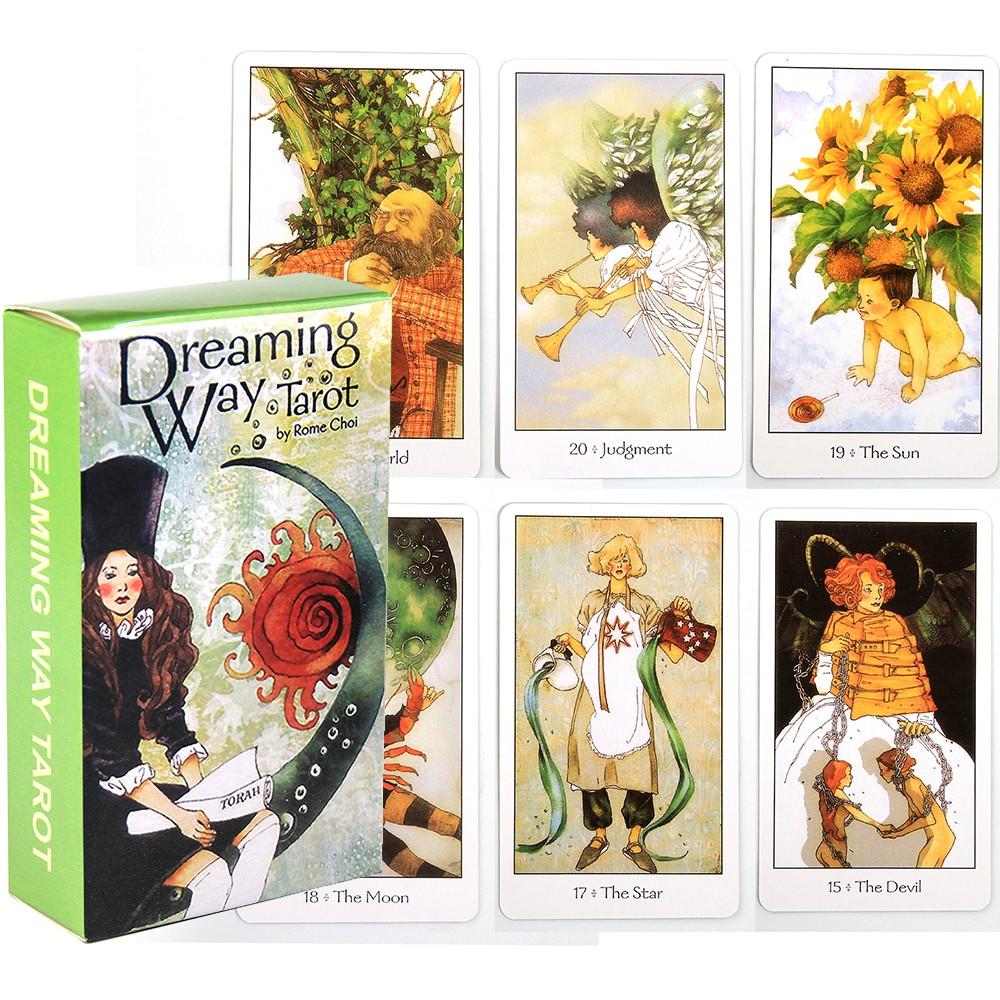 Таро «Путь сновидений» Традиционное Таро с современным художественным чутьем Колода карточной игры Oracle Таро