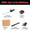 Brushless Cordless Electric Hedge Trimmer 1200w Dual Action Grass Trimmer Pruning Saw Garden Tools with 2PC 22900mah Battery