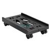Q5WA Mobile Computer Tower Stand With Wheel And Ventilation For Easy Movement