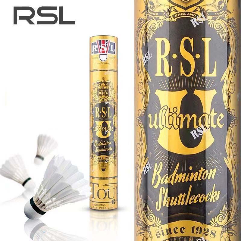 Воланчики для бадминтона RSL с гусиным пером