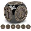 Спиннер-кубик для Подземелий и Драконов, 3D-рельефный, многогранный, DND RPG, ролевая игра