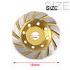 125/150mm Diamond Segment Grinding Cup Wheel Disc for Concrete Granite Stone Ceramic Grinding Cutting Wheel 1pc