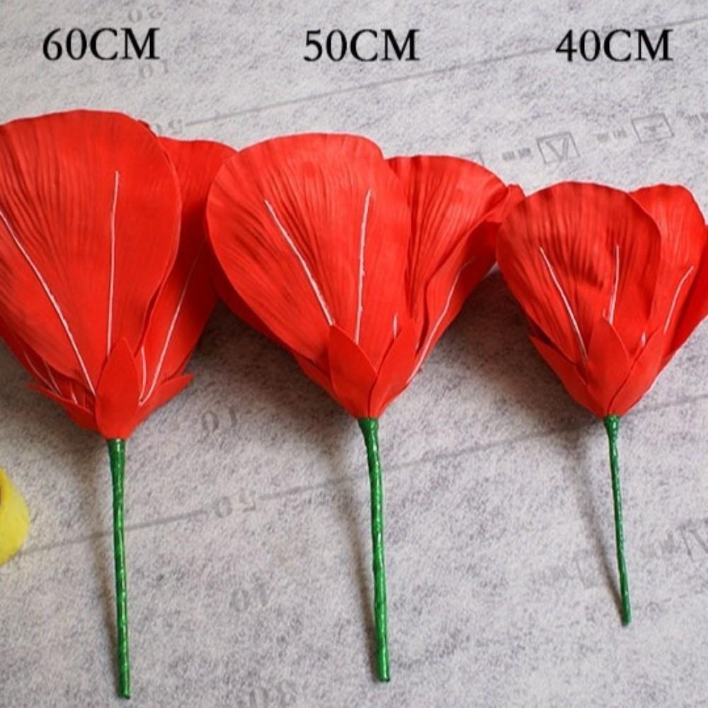 Giant Size Giant PE Foam Rose PE Foam Material Wedding Backdrop Decoration Road Cited