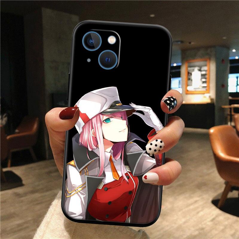 TR36 Новая высококачественная оболочка для телефона Zero Two для iPhone SE X XS XR 16E 11 17 Pro Max 8 7 6 6s Plus Air