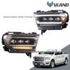 VLAND LED Headlight Assembly for 2019+ Dodge Ram 1500 with Turn Signal
