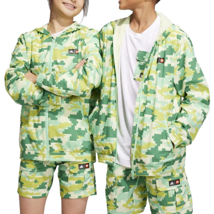 Adidas Kids Jackets Hooded Moderate HS1158