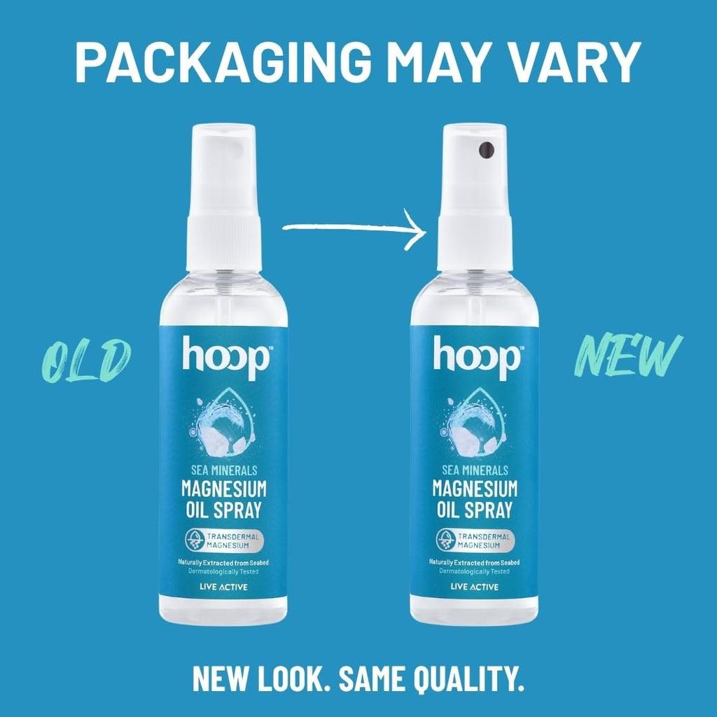 Hoop Magnesium Oil Spray 100 Ml Pack For Muscle Recovery Relaxation And Better Sleep