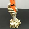 Spooky Halloween Skull Skeletal Hand Stand Led Candle Lamp With Vibrant Colors