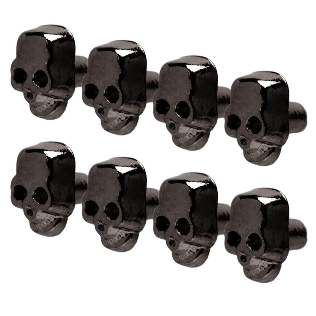 200 Sets Skull Rivets Gothic Style Beautiful Fashionable Skull Stud Accessories for DIY Shoes