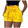 Women's Fashion Shorts Summer Sexy Pocket  Wide Leg Casual Shorts