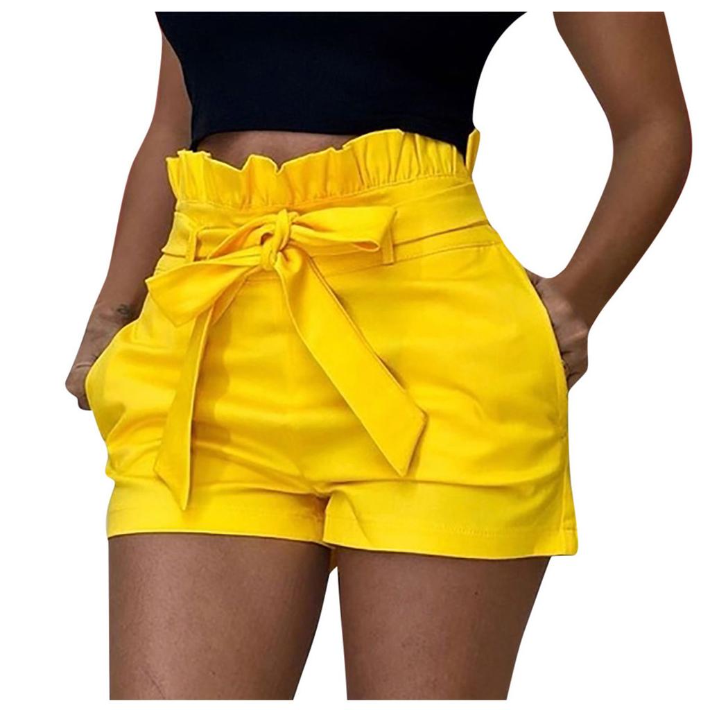 Women's Fashion Shorts Summer Sexy Pocket Wide Leg Casual Shorts